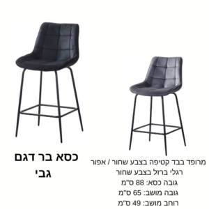כיסא בר דגם ''גבי''