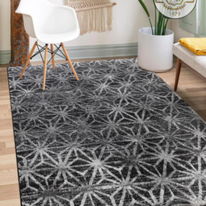 שטיח שחור כוכבים