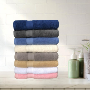 מגבת פס עבה